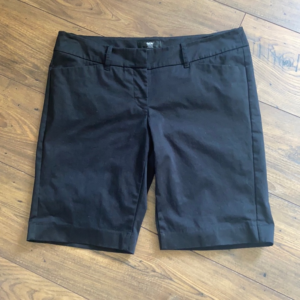 Mossimo Target Black Bermuda Shorts Size 12